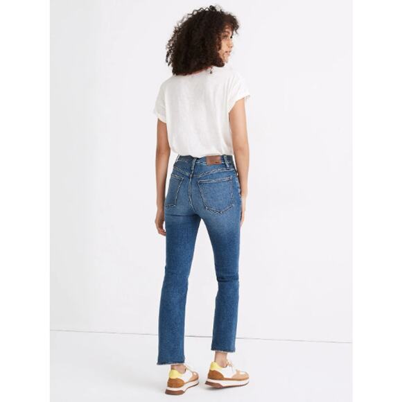 Madewell Slim Demi-Boot Jeans Northaven Wash High Rise Womens Size 30 $128 - Picture 3 of 13